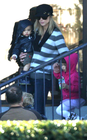 Elin Nordegren Woods, Charlie, Sam Elin Nordegren Woods, Charlie, Sam